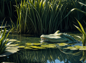 В Германии вызвали пожарных из-за "крокодила" в озере: оказалось, это...