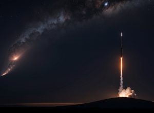 Мощный взрыв ракеты Starship Илона Маска на полигоне в Техасе: огромный огненный шар