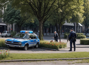 Пьяный дебош в Берлине: мужчина крушил все вокруг, угрожал прохожим и напал на полицейских
