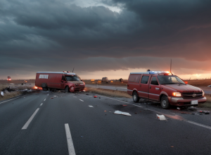Две жертвы лобового ДТП в Германии: VW Caddy столкнулся с грузовиком в Эйфеле