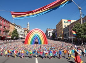 В Дрездене прошел CSD: тысячи праздновали на улицах, несмотря на протест 130 неонацистов