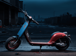 Во Франкентале пьяный водитель электросамоката попал в ДТП, пассажир был под наркотиками