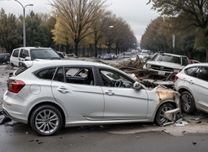 Пьяный водитель на Porsche устроил массовое ДТП в Штутгарте, оставив "поле обломков"