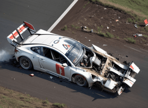 Ужасная авария на гонке IndyCar в Сент-Луисе: болид перевернулся