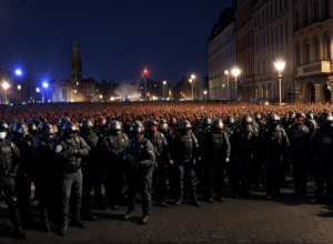 Сербия: Массовые протесты в Белграде переросли в беспорядки, есть пострадавшие