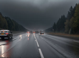 ДТП на A81 из-за аквапланирования: ущерб более 80 000 евро