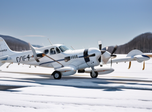 Аварийная посадка Cessna без шасси в США: самолет сел на "живот", пассажиры целы