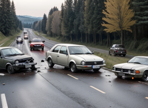 Два человека тяжело ранены в ДТП с Opel и VW на трассе B176 в Германии