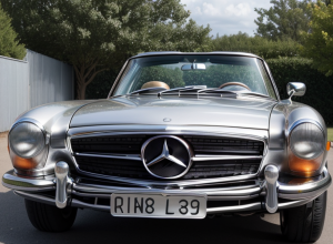 В Висмаре из гаража угнали редкий Mercedes 560 SL стоимостью 40 тысяч евро