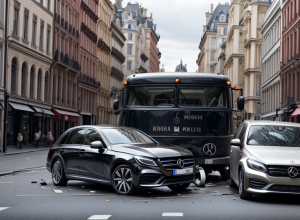 ДТП в немецком Констанце: водитель Mercedes протаранил VW, ущерб более 11 000 евро