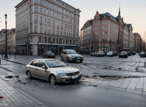 В Дортмунде велосипедистка серьезно пострадала в ДТП на перекрестке