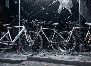В Бохуме украли электровелосипед, разбив витрину магазина. Полиция ищет свидетелей