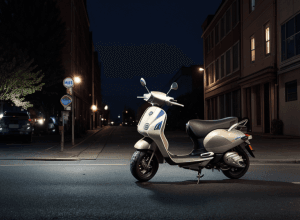 В Германии поймали пьяного скутериста: без прав, страховки и регистрации