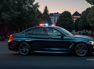 В Германии: 21-летний водитель BMW устроил опасную погоню от полиции на скорости 140 км/ч в Оснабрюке