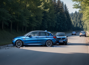 Пьяный водитель BMW устроил массовое ДТП под Ростоком, есть пострадавшие