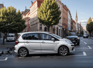 В Германии: Пожилая водительница врезалась в грузовик из-за приступа слабости