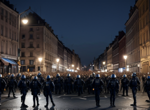 Массовые протесты в Берлине: полиция задержала 50 человек, произраильская акция была остановлена "из соображений безопасности"