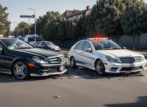 В Германии отец намеренно сбил на Mercedes бывшую жену, дочь и троих знакомых: арестован за покушение на убийство