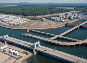 Китайский мега-мост успешно прошел тест на прочность с нагрузкой в 9000 тонн