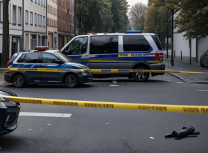 В Мангейме женщина напала на полицейского с ножом