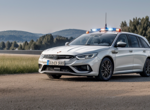 Полиция в Гейдельберге спасла истощенного аиста с оживленной трассы B37