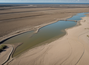 Исторический минимум: Уровень воды в реке Эльбе в Германии достиг рекордно низкой отметки