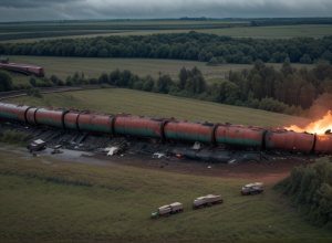Смертельное крушение поезда в Дании: 60-летняя женщина погибла после столкновения с грузовиком