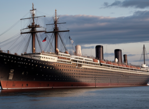 Легендарный круизный лайнер "Astoria", переживший столкновение с "Andrea Doria", выставлен на аукцион