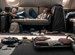 Скандал в небе: Пассажирка устроила буйный дебош в самолете из-за мобильного телефона