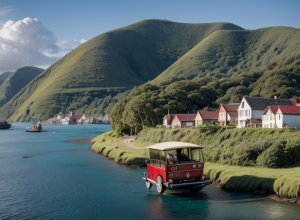 Безавтомобильный остров Юист: рикши заменят конные повозки и вернут авиасообщение