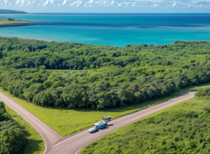 Безавтомобильный остров Юист: такси до аэропорта теперь только на рикшах