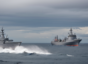 Курьезный инцидент: Китайский корабль береговой охраны столкнулся сам с собой в попытке вытеснить филиппинское судно