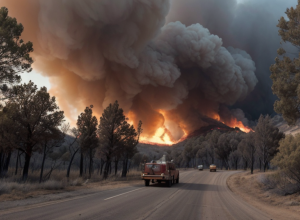 Пожарные Бонна помогают Испании в борьбе с крупнейшими лесными пожарами десятилетия