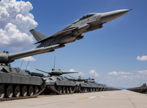 Гигантский военный парад в Китае: Гиперзвуковые ракеты, танки и лидеры трех стран демонстрируют мощь