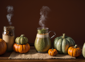Осенний хит: Как приготовить ароматный Pumpkin Spice Matcha Latte дома