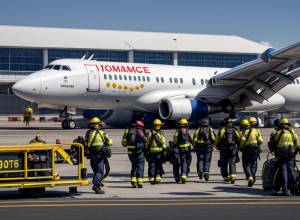 Паника на рейсе British Airways в Италию: спасатели в защитных костюмах экстренно вошли в самолет