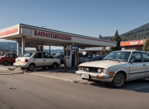 АЗС в Италии подозревают в продаже воды вместо дизеля: автомобиль швейцарца серьезно пострадал