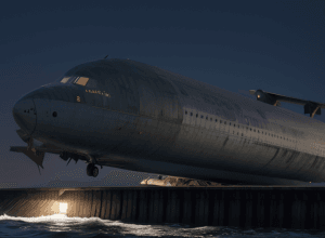 Крушение Boeing 747 в Гонконге: грузовой самолет упал в море после столкновения с машиной, есть жертвы