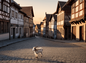 В Апольде объявлен "Козий переполох": Сосед вызвал полицию из-за сбежавшего животного