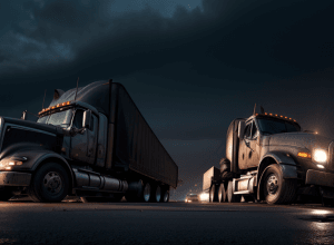 Смертельное ДТП в Баварии: Легковой автомобиль раздавило между двумя фурами, водитель погиб