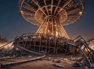 Шокирующий инцидент в Индонезии: Аттракцион рухнул на фестивале в Центральной Яве, есть пострадавшие