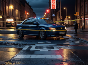 Полиция открыла огонь по мужчине с оружием возле McDonald’s в Дюссельдорфе