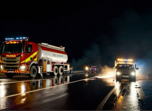 ДТП в Альценау: Скорая помощь столкнулась с бензовозом