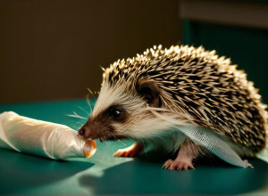 В Германии ранен еж: PETA предлагает 500 евро за поимку стрелка