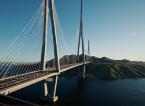 В Китае Открыт Рекордный 10-Километровый Мост, Совмещающий Авто- и Железнодорожное Движение