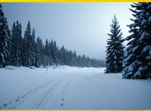 Зимний удар: "Полярный экспресс" принесет до 20 сантиметров снега