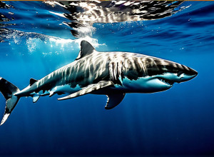 У побережья ЮАР белый хищник 40 минут преследовал добычу: захватывающие кадры охоты акулы