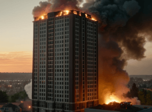 Смертельный пожар в Мангейме: 88-летняя женщина погибла в высотке