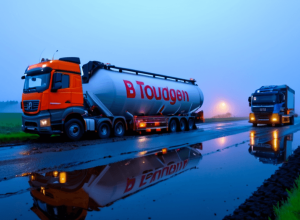 Пьяный водитель газовоза с более чем 2 промилле алкоголя попал в ДТП в Германии