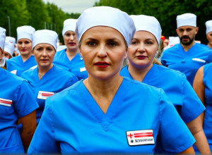 Протесты медсестер в Германии: Медперсонал обременен уборкой и другими обязанностями